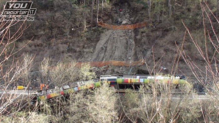 Incidente ferroviario in Val Venosta